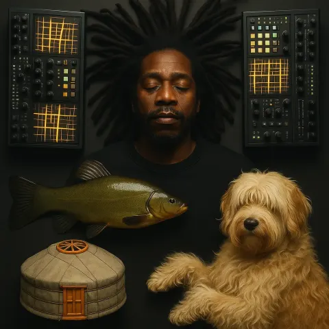 Notorious Figure Synonymous with Urban Cityscapes Lies with Matted Dreadlocks
