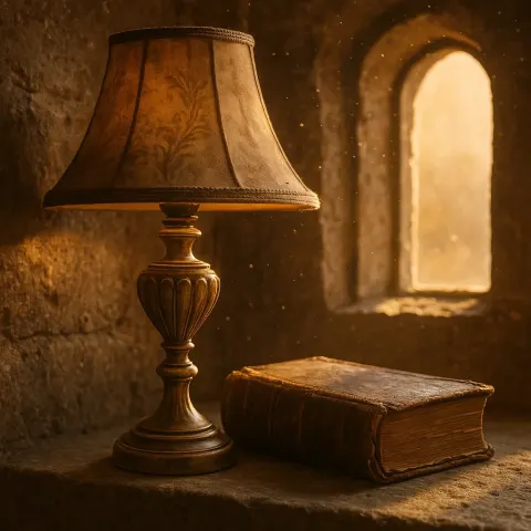 Classic Lamp Crafted from Brass