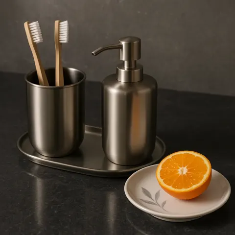 Collection of Bathroom Necessities