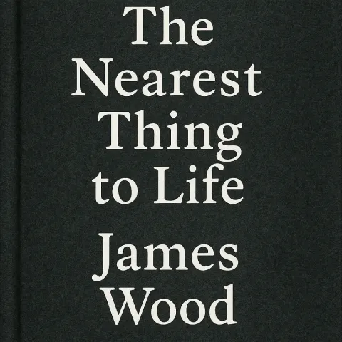 Dark Textured Book Cover Featuring the Title "The Nearest Thing