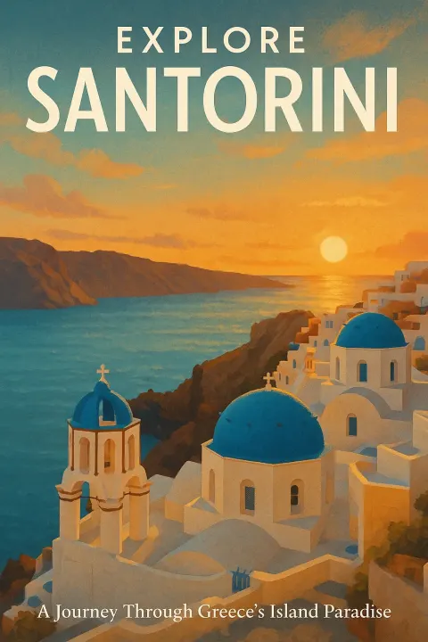Appealing and Visually Captivating Cover for a Travel Guide Called