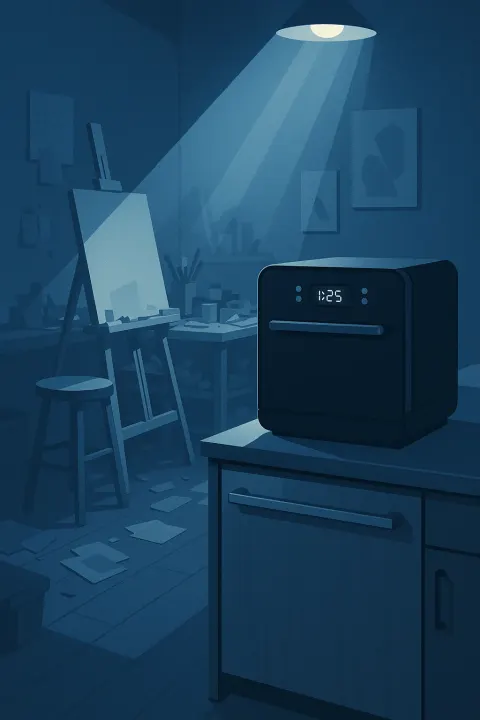 Cluttered But Charming Artist Studio Corner