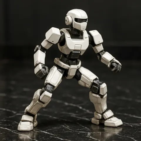 Standing Poised on a Sleek