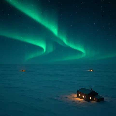 Several Isolated Research Outposts