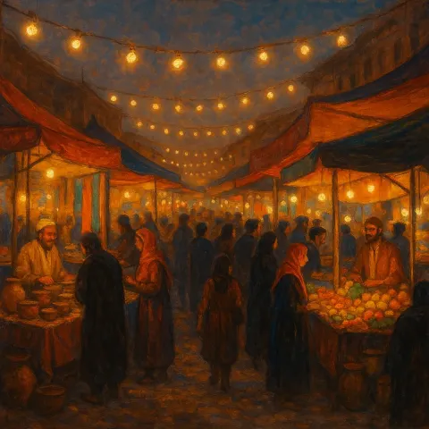 Under the Gentle Glow of String Lights