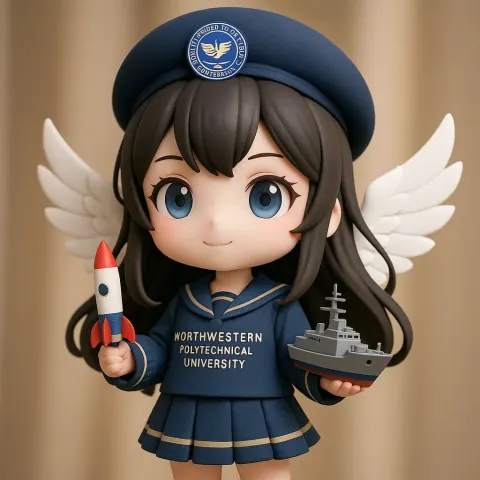 3D Chibi-style Anime Girl Character