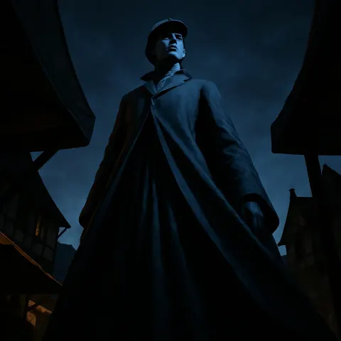 Towering Androgynous Figure