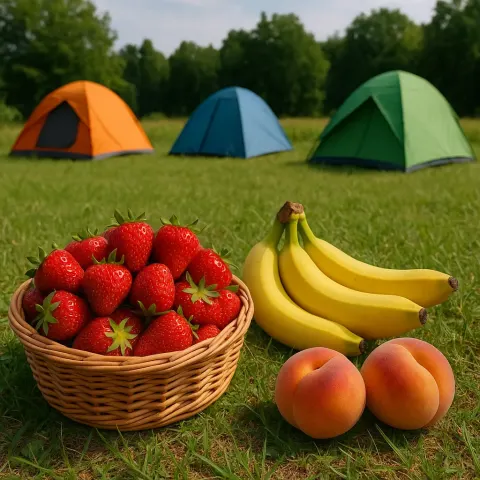 Basket Containing Strawberries