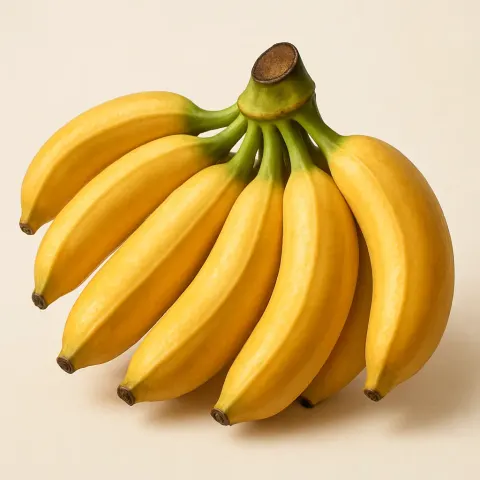 Fruit with a Curved Shape That Develops in Clusters