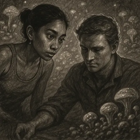 Person of Southeast Asian Descent with Prominent Eyes