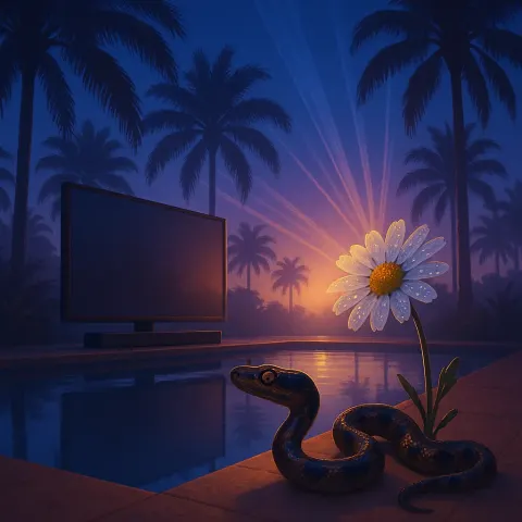 Inviting and Warm Atmosphere Pervades a Secluded Oasis