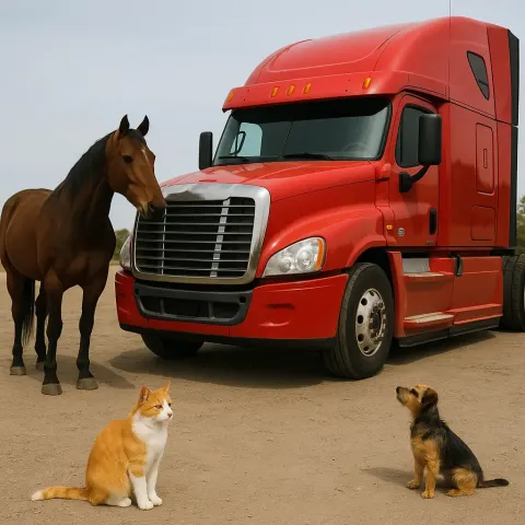 Mode of Transportation Significantly Bigger Than a Horse