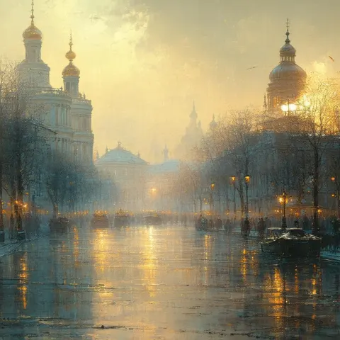 Romanticist Portrait of a Rostov Writer