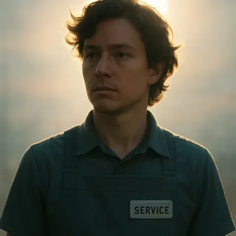 Photorealistic Near-future Service Worker