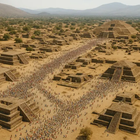 Throngs of Minuscule Pilgrims