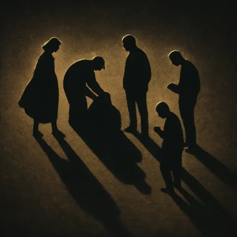 Five Diminutive Figures