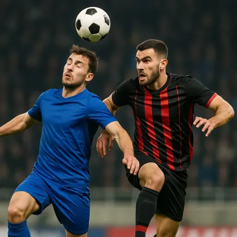Two Soccer Players
