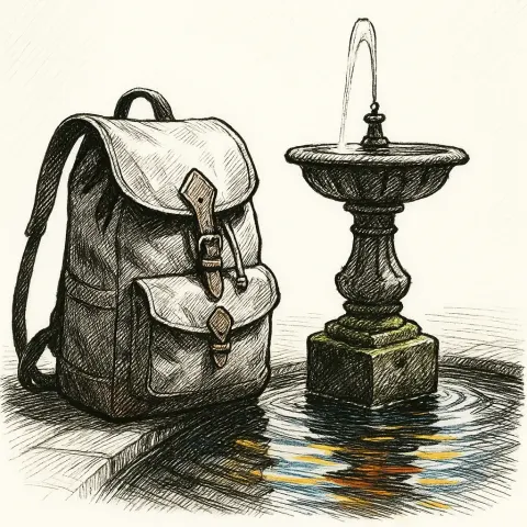 Vintage Canvas Rucksack