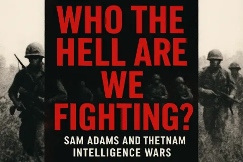 Bold Red and Black Book Cover Titled "Who the Hell