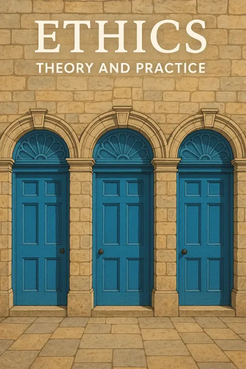 Book Cover with the Title "Ethics