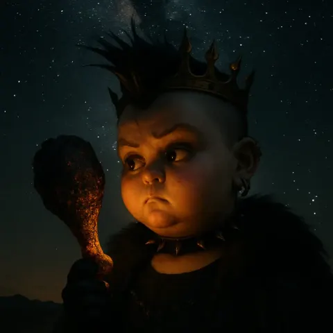 Cherubic-faced Punk-goth Ruler