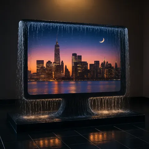 Stunning Water Sculpture