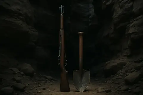 Vintage Military Surplus Rifle