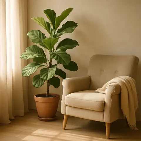 Construct a Peaceful Setting with a Comfortable Armchair