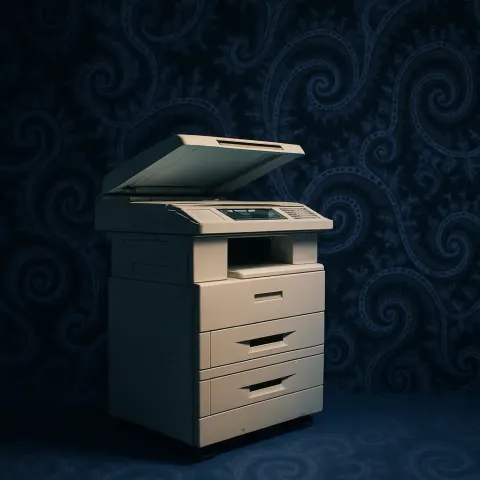 Classic Off-white Photocopier