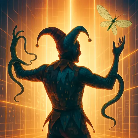 Iconic Jester Character