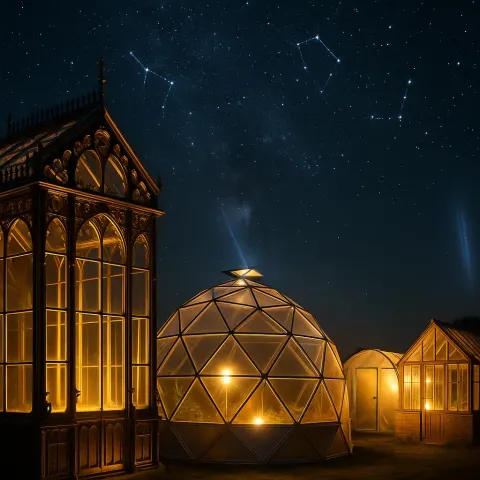 Under a Sky Filled with Countless Twinkling Stars