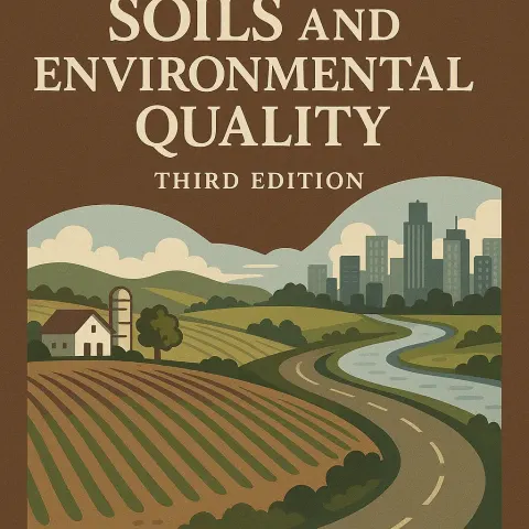 Book Cover Featuring the Title "Soils and Environmental Quality