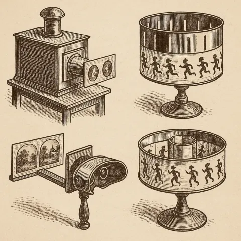 What Were the Methods and Instruments Utilized for Presenting Visuals