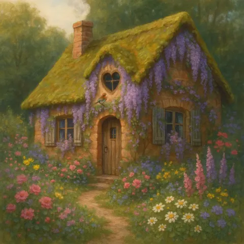 Nestled in a Forest