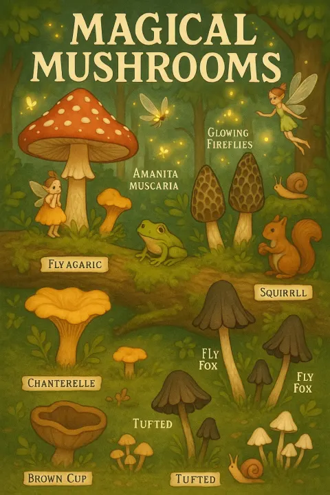 Captivating and Visually Enchanting Educational Poster Featuring a Collection