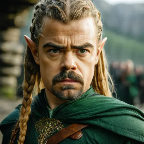 Peter Dinklage Reimagined as Legolas