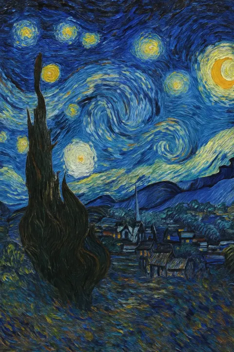 Stunning Oil Painting on Canvas Captures the Dynamic Brilliance