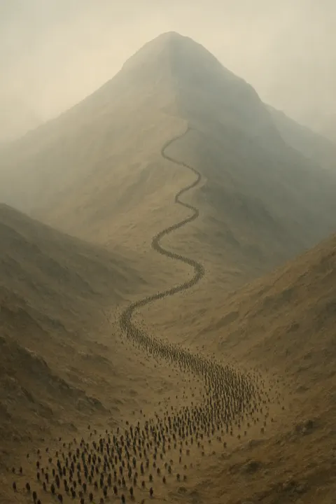 Multitude of Distant Pilgrims