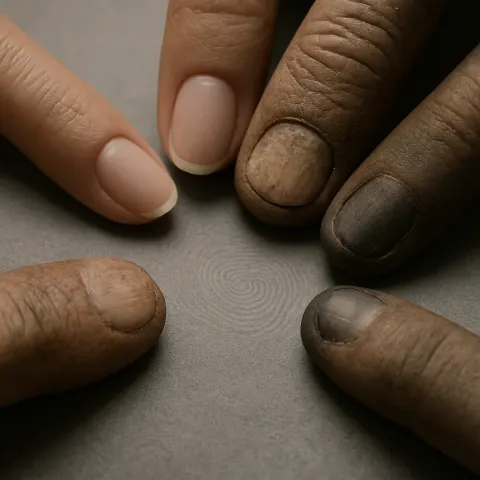 Five Distinct Fingertips