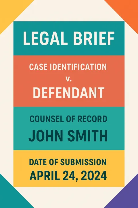 THEME CONCEIVED (ID: 1437): Law and Legal Document Type