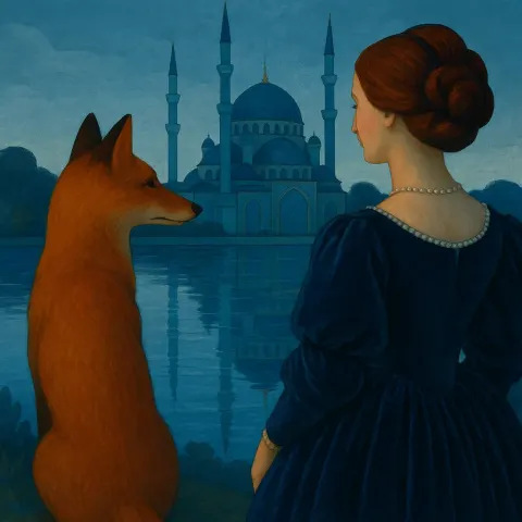 World of Stylized Animal and Human Figures Emerges Where