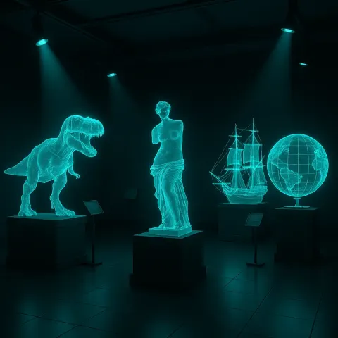 Imagine a Museum Where All the Exhibits Are Holographic
