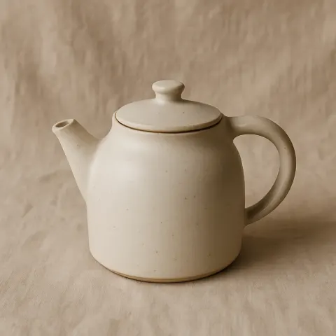 Capture an Image of a Ceramic Teapot