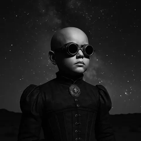 Globally Recognized Child from a Steampunk-infused Renaissance-Enlightenment Period