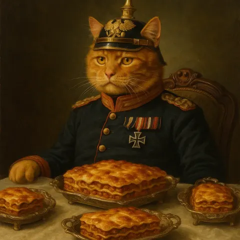 Painting of Otto Von Garfield