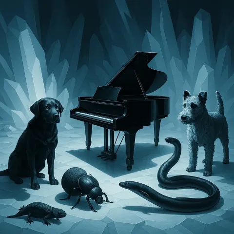 Bizarre Ensemble of a Labrador