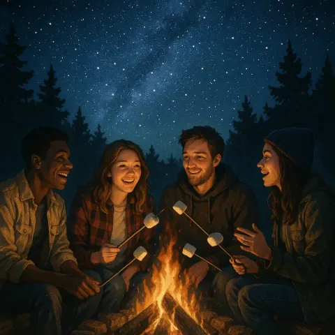 Under a Sky Filled with Stars
