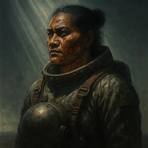 Resolute Pacific Islander Exploration Pioneer Astronaut