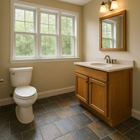 Bathroom with a Toilet