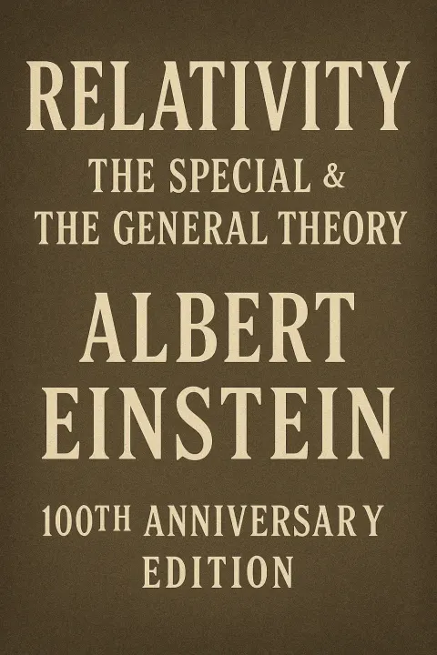Book Cover Featuring the Title "Relativity